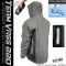 Team Vass 220 Unlined Jacket - Waterproof - Grey/Black Edition